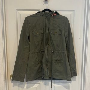Long Army Green Jacket